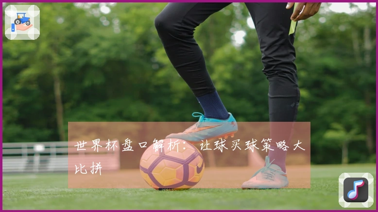 世界杯盘口解析：让球买球策略大比拼