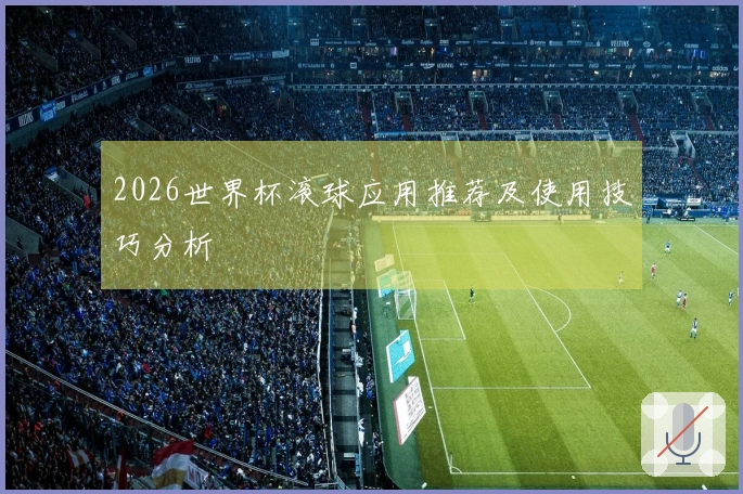 2026世界杯滚球应用推荐及使用技巧分析